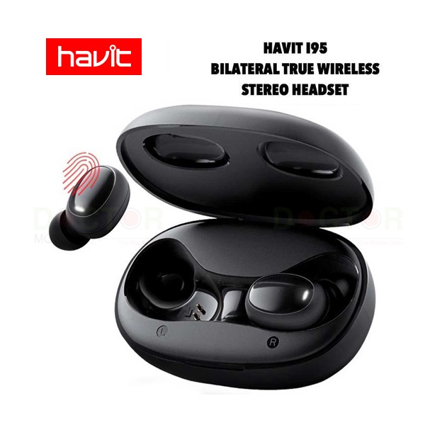 HAVIT Bilateral TWS Headset i95 Doctor Mobile Sri Lanka s