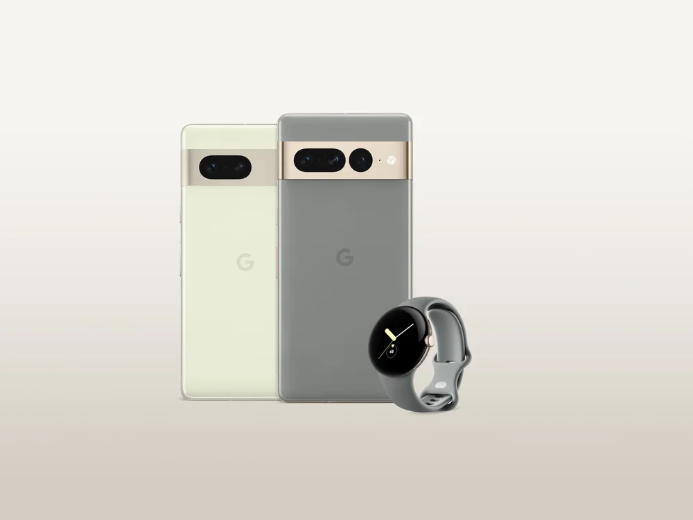 Google Pixel 7 and Pixel 7 Pro image.