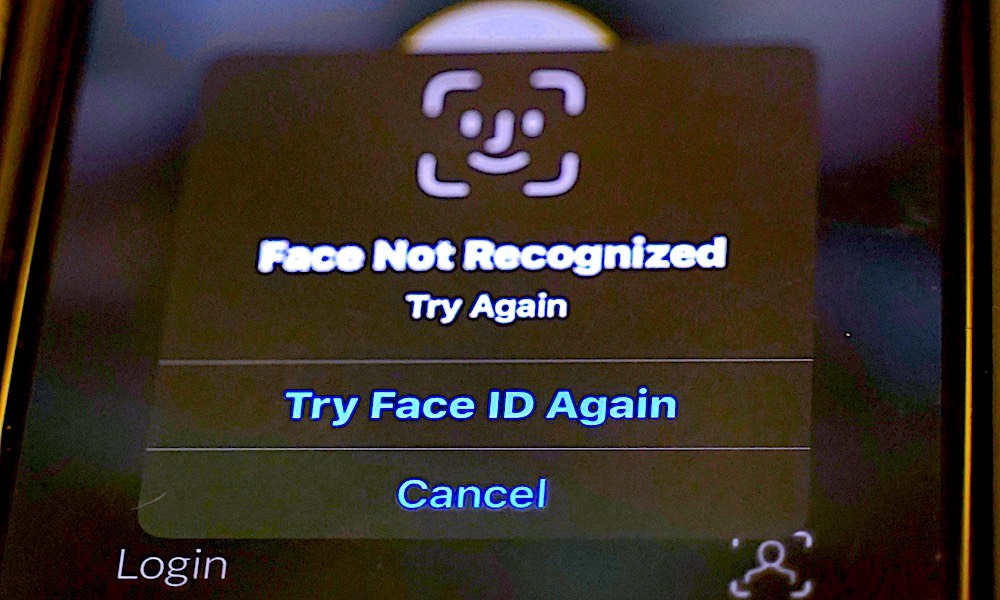 Iphone Face ID not working.