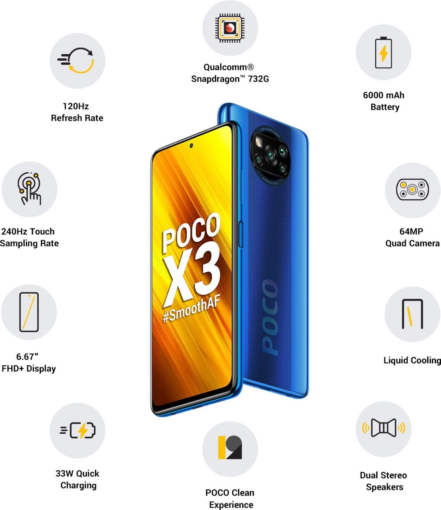 Poco X3 mobile phone